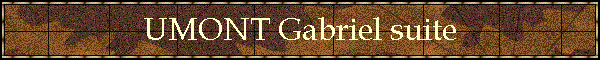 UMONT Gabriel suite